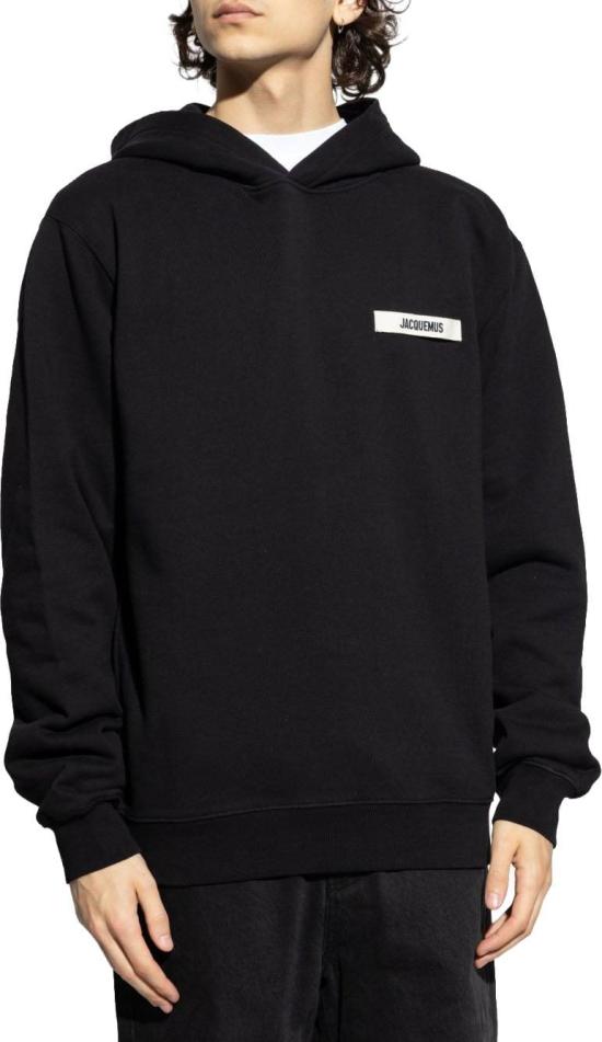 26FW 자크뮈스 그로그랭 후드 티셔츠 HOM00247AJ00126990 BLACK - JACQUEMUS