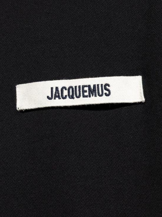 26FW 자크뮈스 그로그랭 후드 티셔츠 HOM00247AJ00126990 BLACK - JACQUEMUS