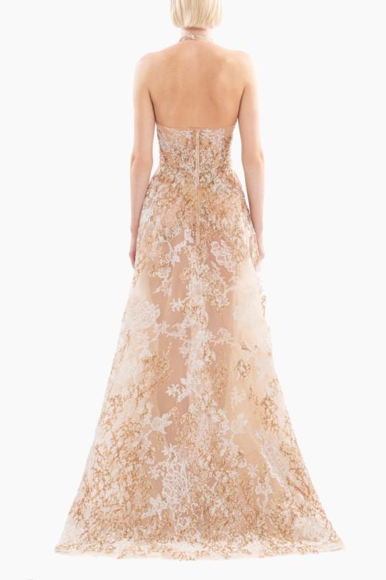  사이드 코베이시 롱 원피스 자수 롱드레스 - SAIID KOBEISY