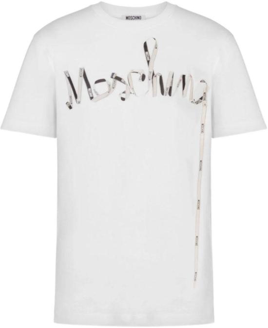 25FW 모스키노 반팔 티셔츠 A070952411001 WHITE