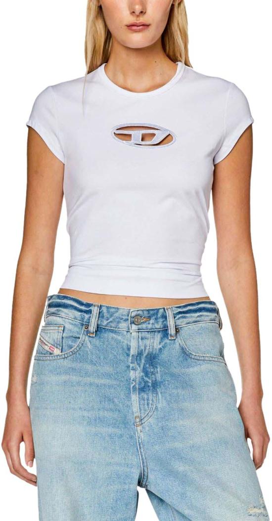 25FW 디젤 민소매 티셔츠 A062680AFAA100 WHITE - DIESEL