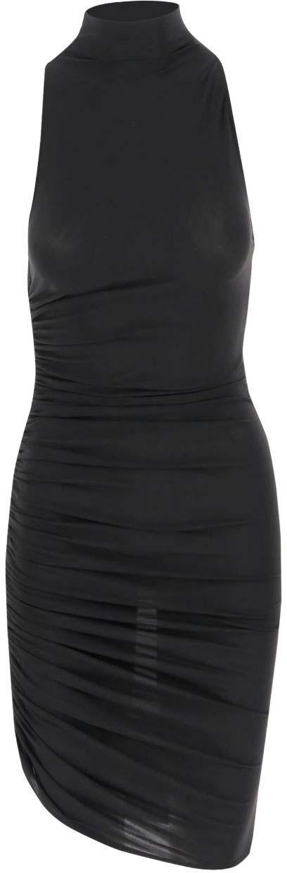 25FW 자크뮈스 미디 원피스 DRW00731AW00211990 BLACK - JACQUEMUS