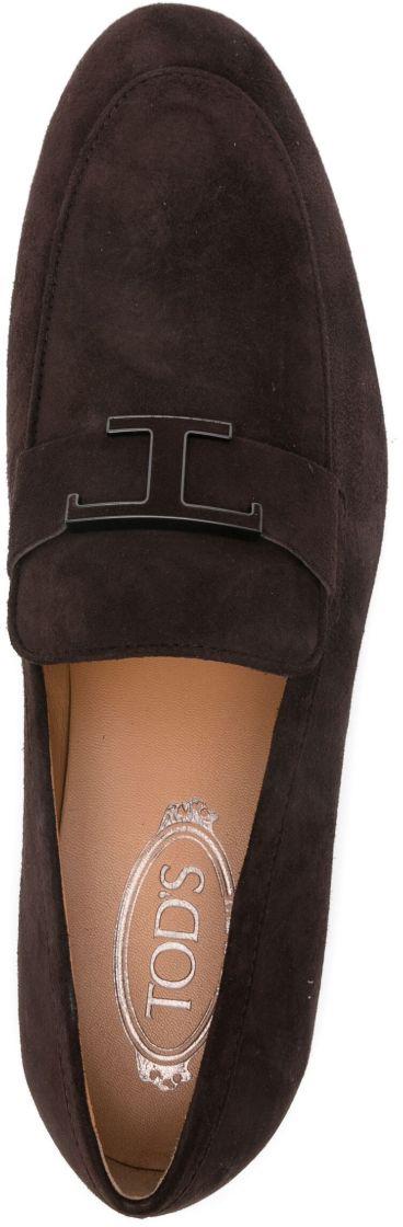 25FW 토즈 T 타임리스 스웨이드 로퍼 XXM38K0HW20HR0S800 BROWN - TODS