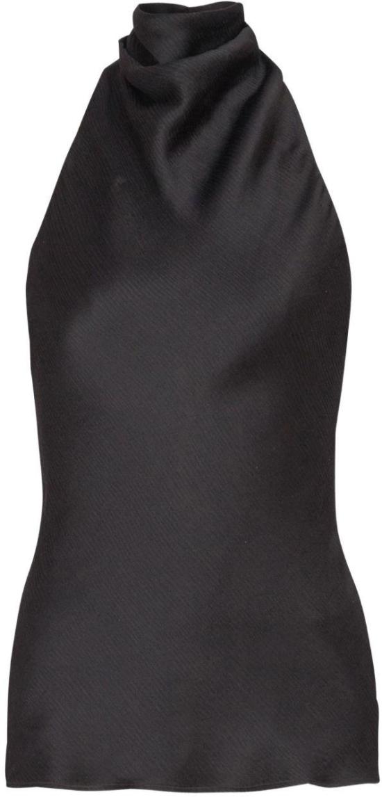 25FW 발망 민소매 티셔츠 FF1AE165SE940PA BLACK