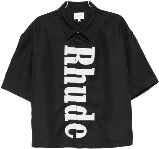 25FW 루드 반팔 셔츠 RHPF25SR017313028 BLACK