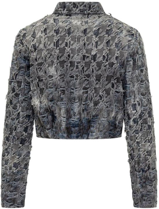 25FW 디젤 코트 A215390CEBL02 BLACK - DIESEL