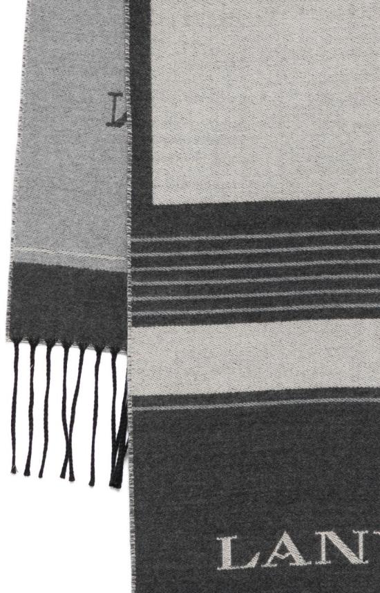 25FW 랑방 머플러/스카프 710003784003J6136 GREY - LANVIN