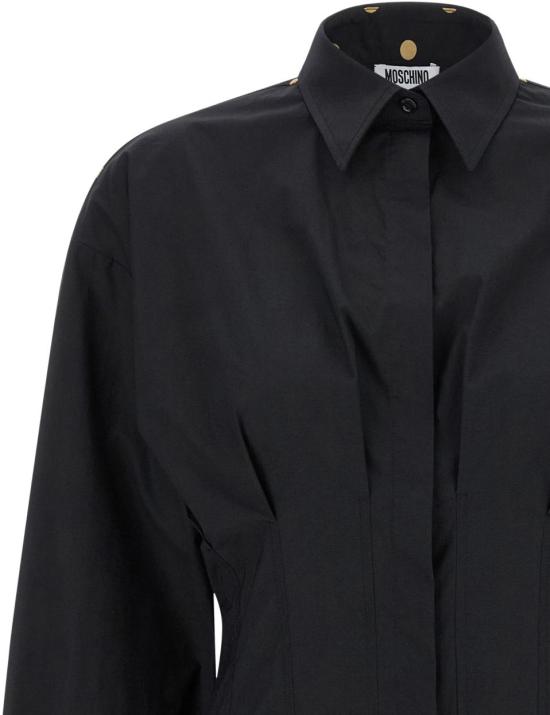 25FW 모스키노 블라우스 J021354553555 BLACK - MOSCHINO
