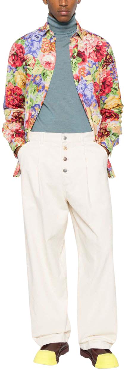 25FW 모스키노 데님 팬츠 A033352200005 WHITE - MOSCHINO