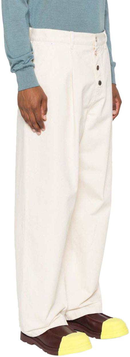 25FW 모스키노 데님 팬츠 A033352200005 WHITE - MOSCHINO