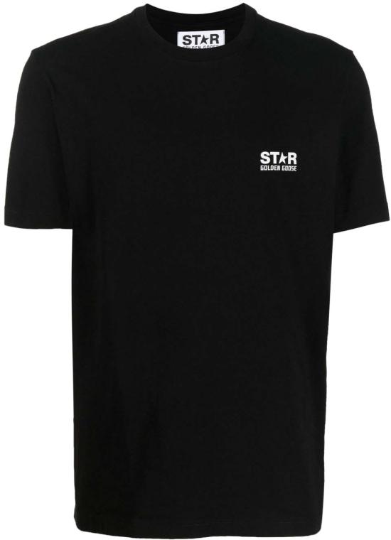 26SS 골든구스 반팔 티셔츠 GMP01220P00087980203 BLACK