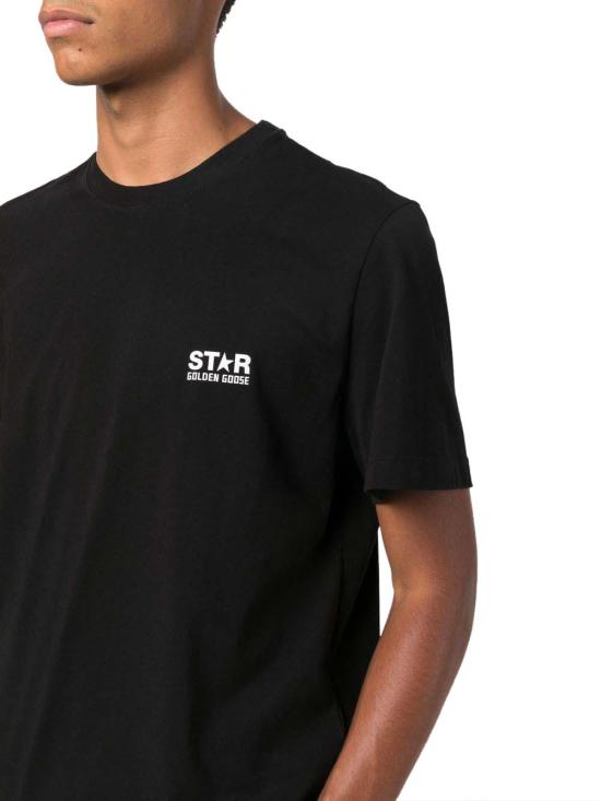 26SS 골든구스 반팔 티셔츠 GMP01220P00087980203 BLACK - GOLDEN GOOSE