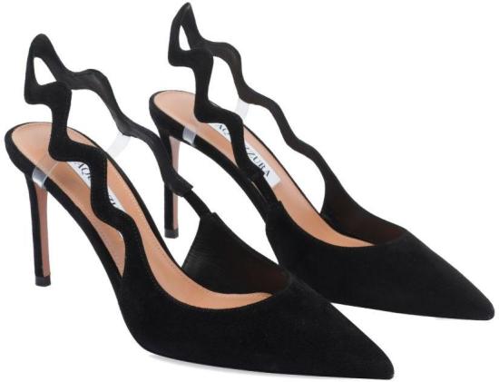 25FW 아쿠아주라 힐/펌프스 ARTMIDL1SPV000 BLACK - AQUAZZURA
