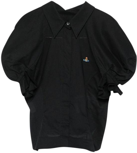 25FW 비비안웨스트우드 셔츠 15050015W0187N401 BLACK