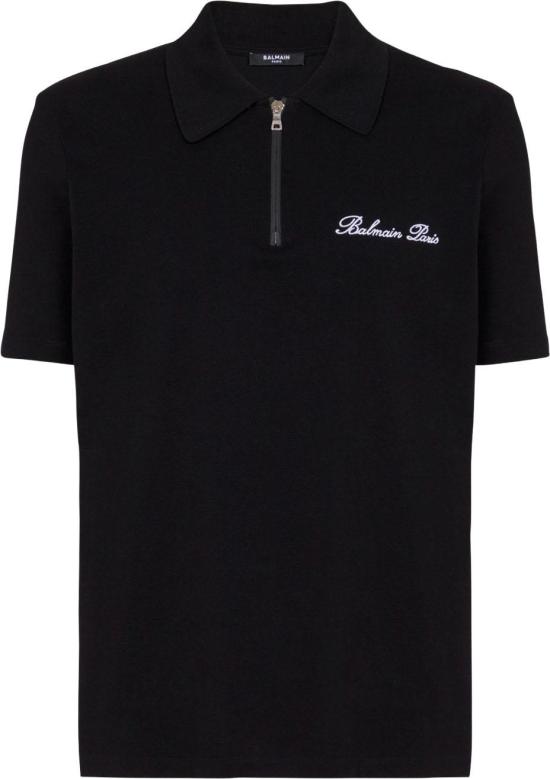 25FW 발망 폴로 티셔츠 DH1GC028BC78EAB BLACK