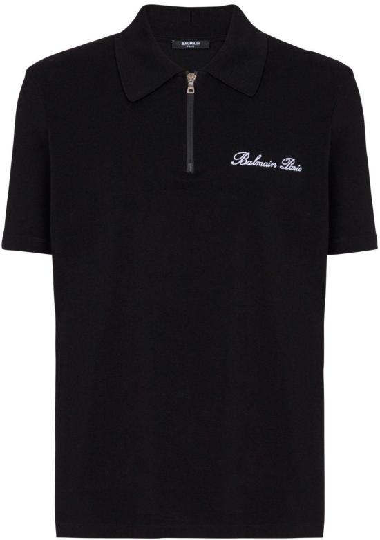 25FW 발망 폴로 티셔츠 DH1GC028BC78EAB BLACK