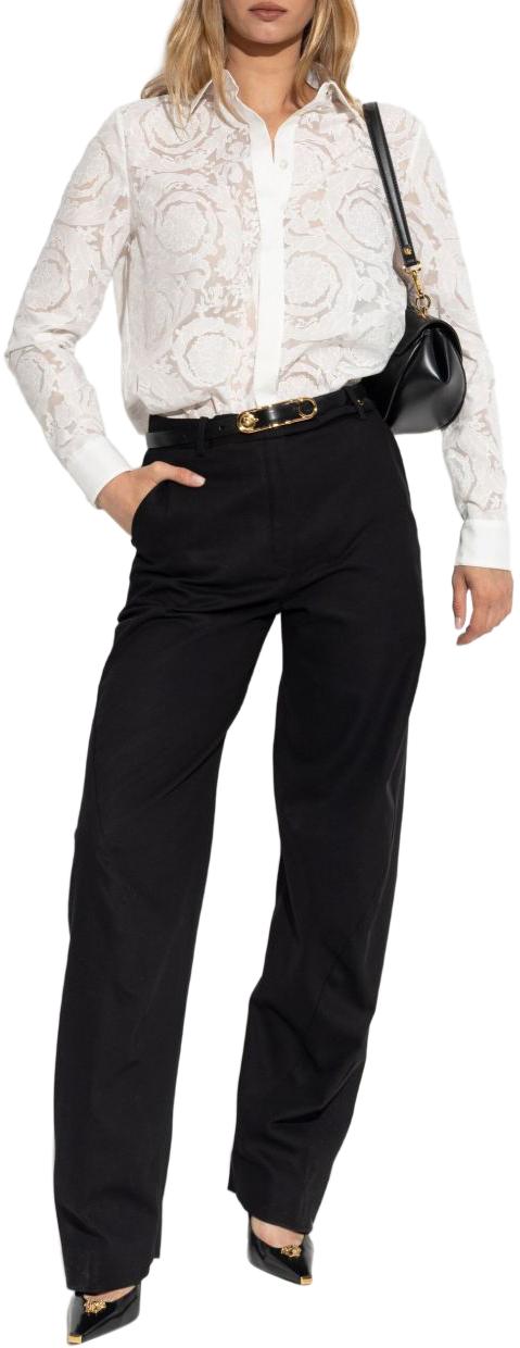 25FW 베르사체 팬츠 10201281A147941B000 BLACK - VERSACE