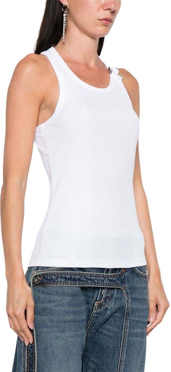 25FW 장 폴 고티에 민소매 티셔츠 TO375J01401 WHITE - JEAN PAUL GAULTIER