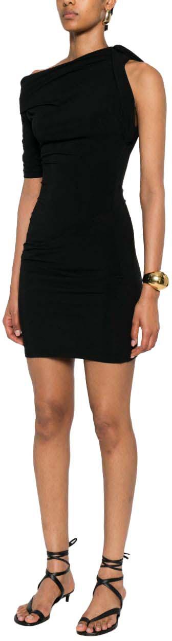 25FW 자크뮈스 미디 원피스 DRW00143AJ00136990 BLACK - JACQUEMUS