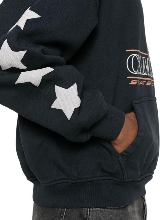 25FW 루드 후드 티셔츠 RHPF25HO100120027 BLACK - RHUDE
