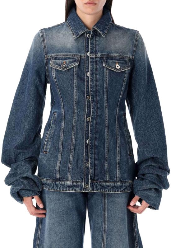 25FW 장 폴 고티에 코트 JA003D02457 BLUE