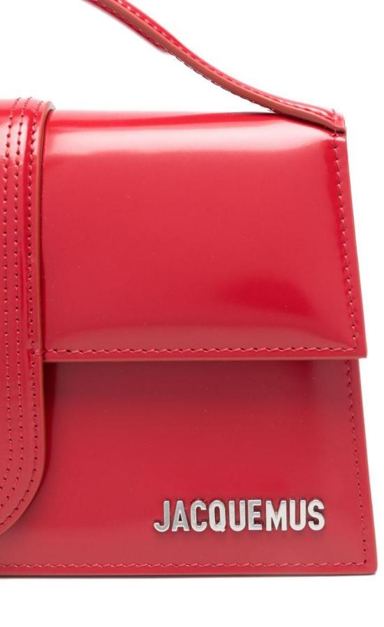 26FW 자크뮈스 라지 밤비노 크로스바디 플랩 백 BAW00007AC18A01470 RED - JACQUEMUS