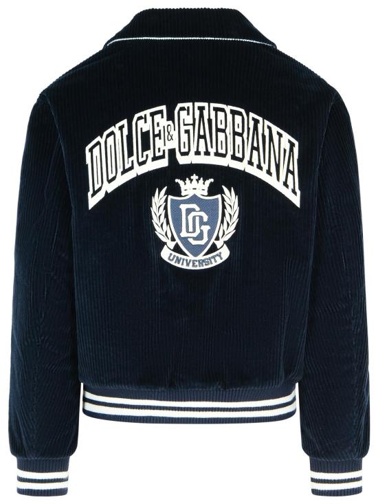 25FW 돌체앤가바나 봄버 자켓 G9BPXZ FUVLIB0665 Navy - DOLCE & GABBANA