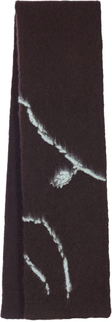 25FW 드리스 반 노튼 머플러/스카프 2520212292709704 BROWN - DRIES VAN NOTEN