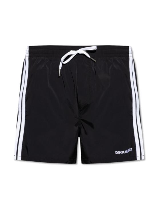  디스퀘어드2 스윔팬츠 D7B646140001 Black
