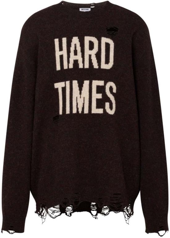 25FW 모스키노 스웨터 A092752030102 BROWN