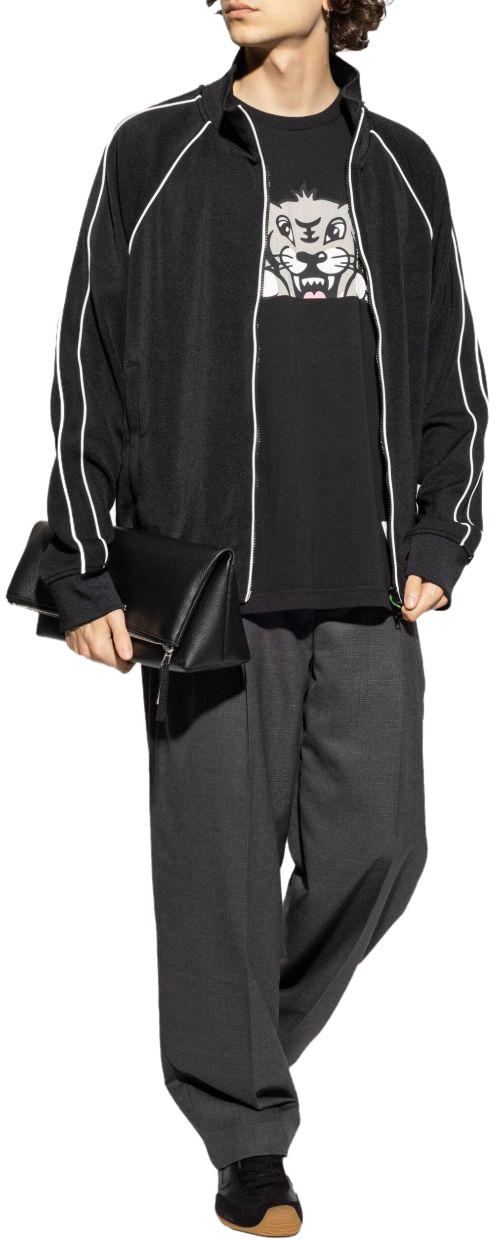 25FW 겐조 반팔 티셔츠 FF65TS4514SG99J BLACK - KENZO