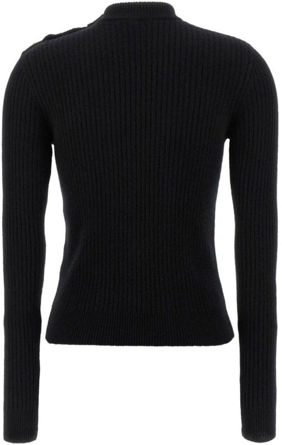 25FW 발망 스웨터 FF0KD095KJ170PA BLACK - BALMAIN