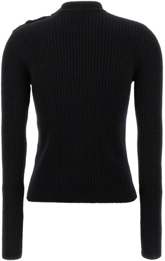 25FW 발망 스웨터 FF0KD095KJ170PA BLACK - BALMAIN