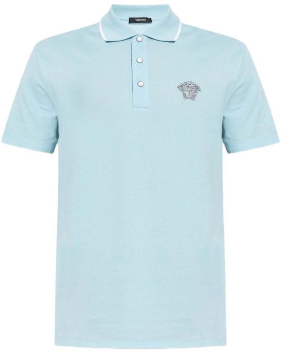 25FW 베르사체 폴로 티셔츠 10139061A149751VG40 BLUE
