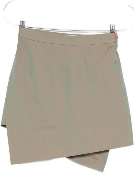 25FW 비비안웨스트우드 미디 스커트 1K01002CW0189M406 GREEN