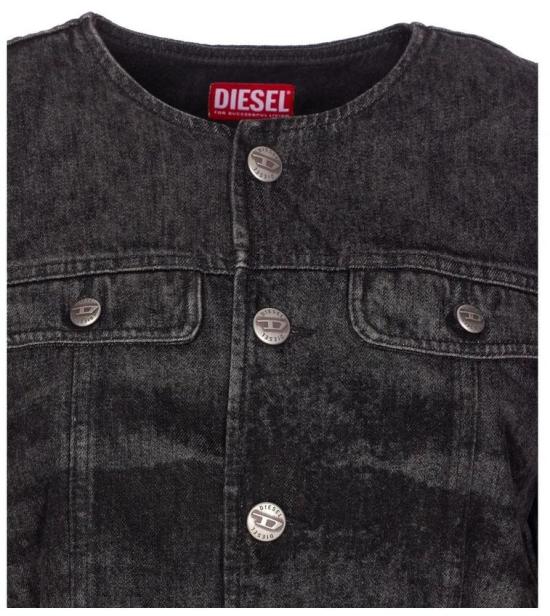 25FW 디젤 트러커 자켓 A21616007DB02 BLACK - DIESEL