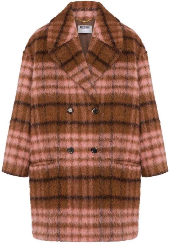 25FW 모스키노 코트 A062152131096 BROWN