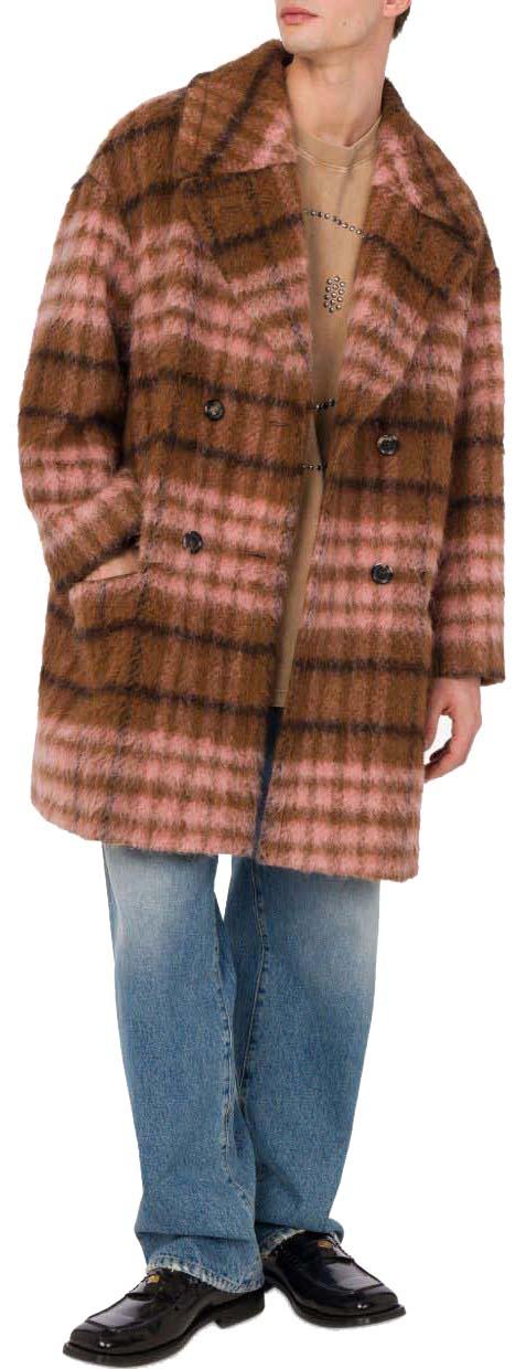 25FW 모스키노 코트 A062152131096 BROWN - MOSCHINO