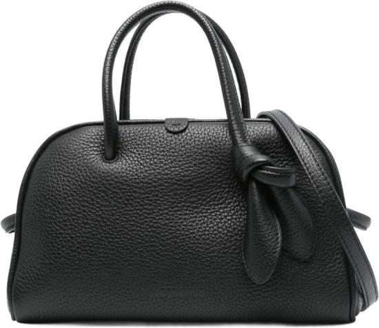 26FW 자크뮈스 TURISMO 투리스모 소프트 스몰 볼링 토트벡 BAW00416AC03A03990 BLACK