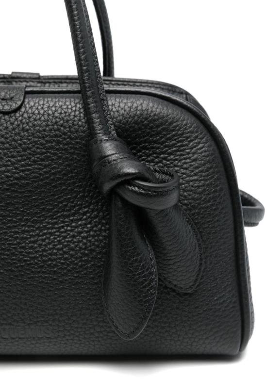 26FW 자크뮈스 TURISMO 투리스모 소프트 스몰 볼링 토트벡 BAW00416AC03A03990 BLACK - JACQUEMUS