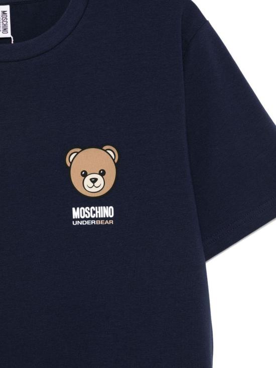 25FW 모스키노 탑 A070144100290 BLUE - MOSCHINO