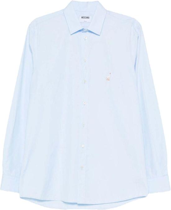 25FW 모스키노 셔츠 A022352351293 BLUE