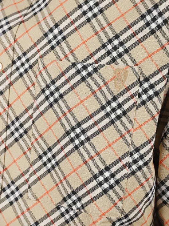  버버리 체크 긴팔 셔츠 8104072 B9368 Neutrals - BURBERRY