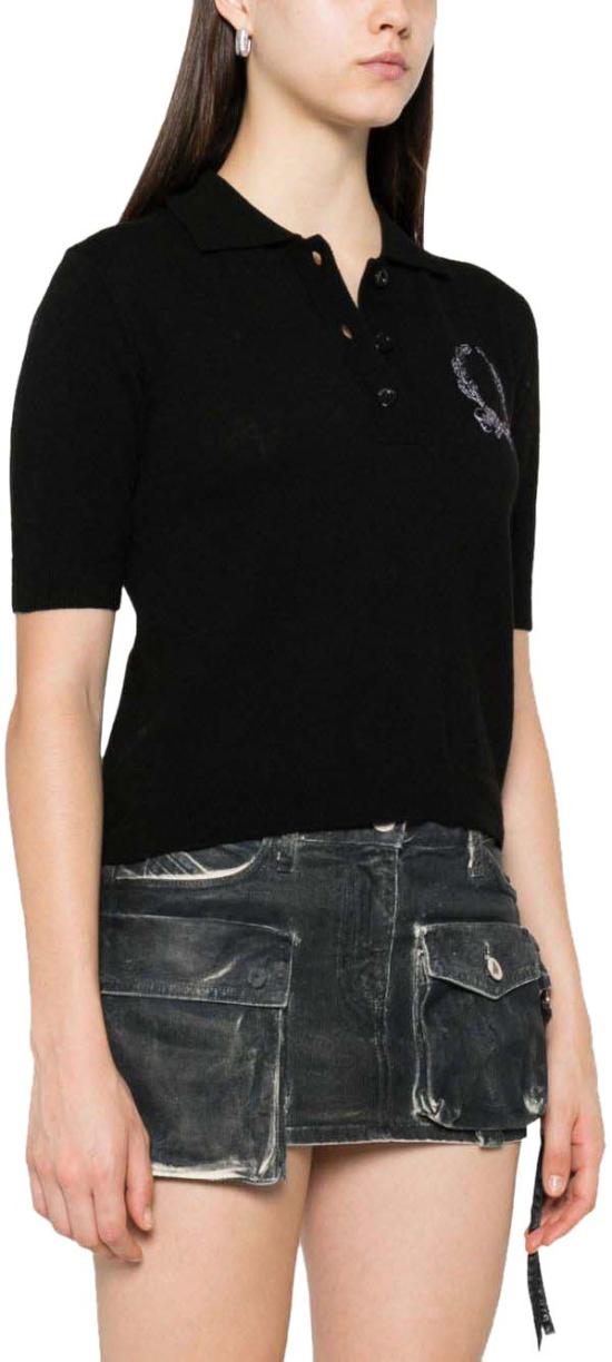 25FW 모스키노 스웨터 A092955020555 BLACK - MOSCHINO