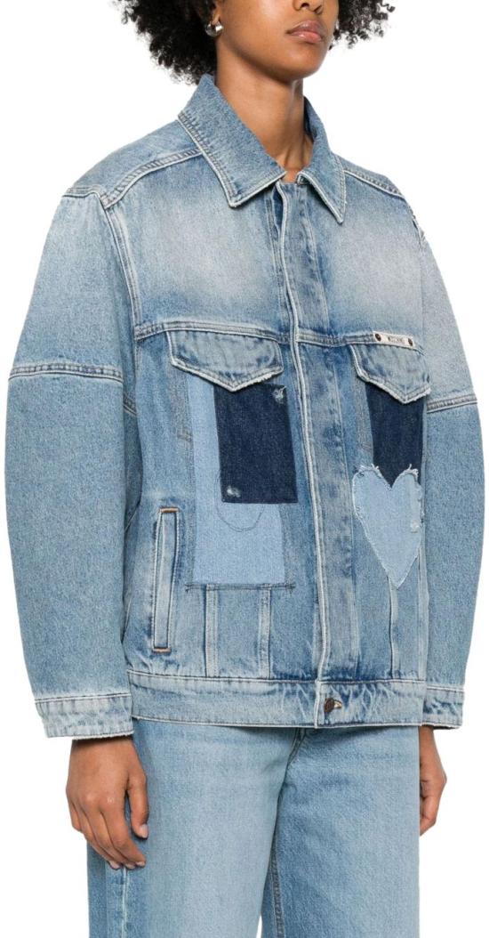 25FW 모스키노 코트 A050955231281 BLUE - MOSCHINO