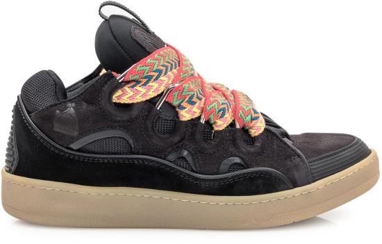 25FW 랑방 스니커즈 FUSKDK12DRA2P2510 BLACK