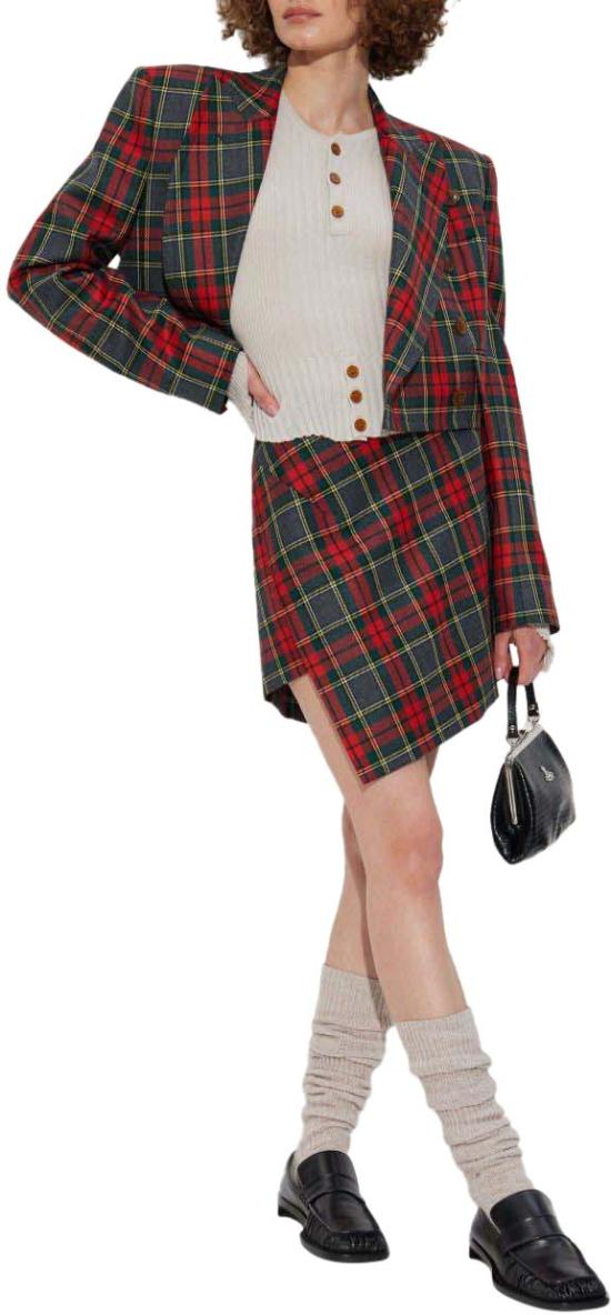 25FW 비비안웨스트우드 미디 스커트 1K01002CW0176H203 DIVERS - VIVIENNE WESTWOOD