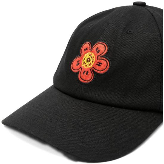 25FW 겐조 X FUTURA 2000 자수 볼캡 FF68AC311F4499 BLACK - KENZO