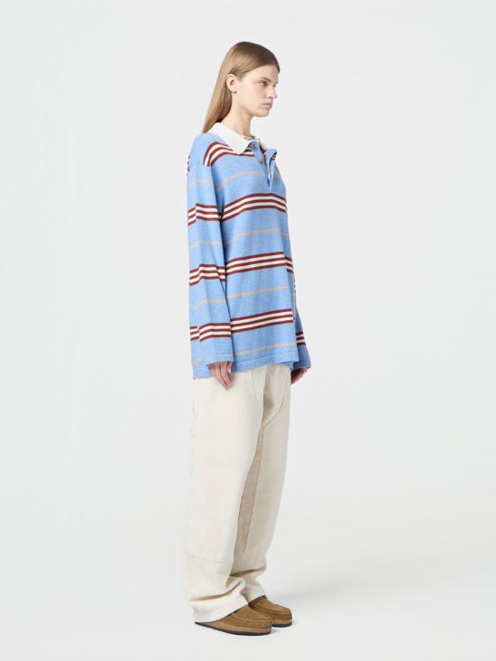 25FW 게스트 인 레지던스 스웨터 U32010JM HRBCO Clear Blue - GUEST IN RESIDENCE