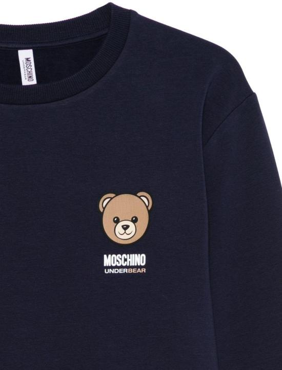 25FW 모스키노 스웨터 A170344130290 BLUE - MOSCHINO